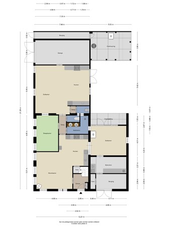 Floorplan - Keefheuvel 5, 5298 AH Liempde